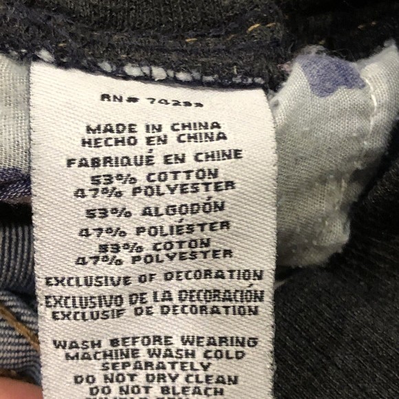 Lucky Brand Pants Boys 5 Blue Jeans Billy Straight Youth Kids 18x17 READ - Picture 5 of 8